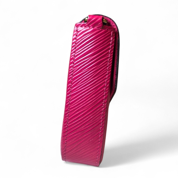 Louis Vuitton Limited Edition Felicie Pochette Red Epi Animal Print Bunny Bird - Picture 7 of 16